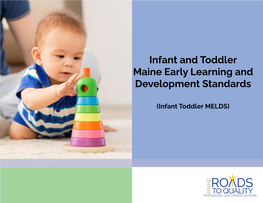 Infant Toddler Maine Early Learning and Development