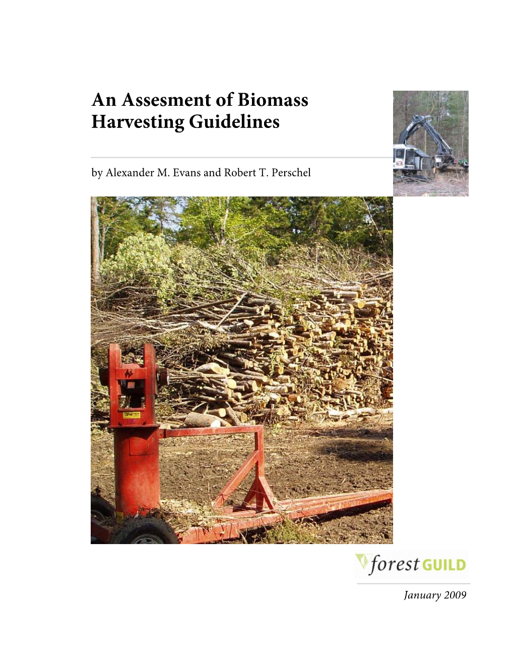 An Assessment of Biomass Harvesting Guidelines