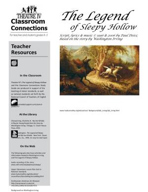 The Legend of Sleepy Hollow Study Guide.Pdf