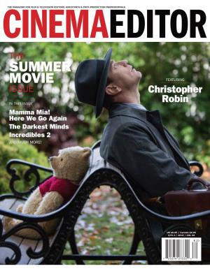 SUMMER MOVIE FEATURING ISSUE Christopher