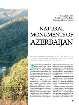 Natural Monuments of Azerbaijan