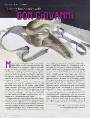 Pushing Boundaries with Don Giovanni.Pdf