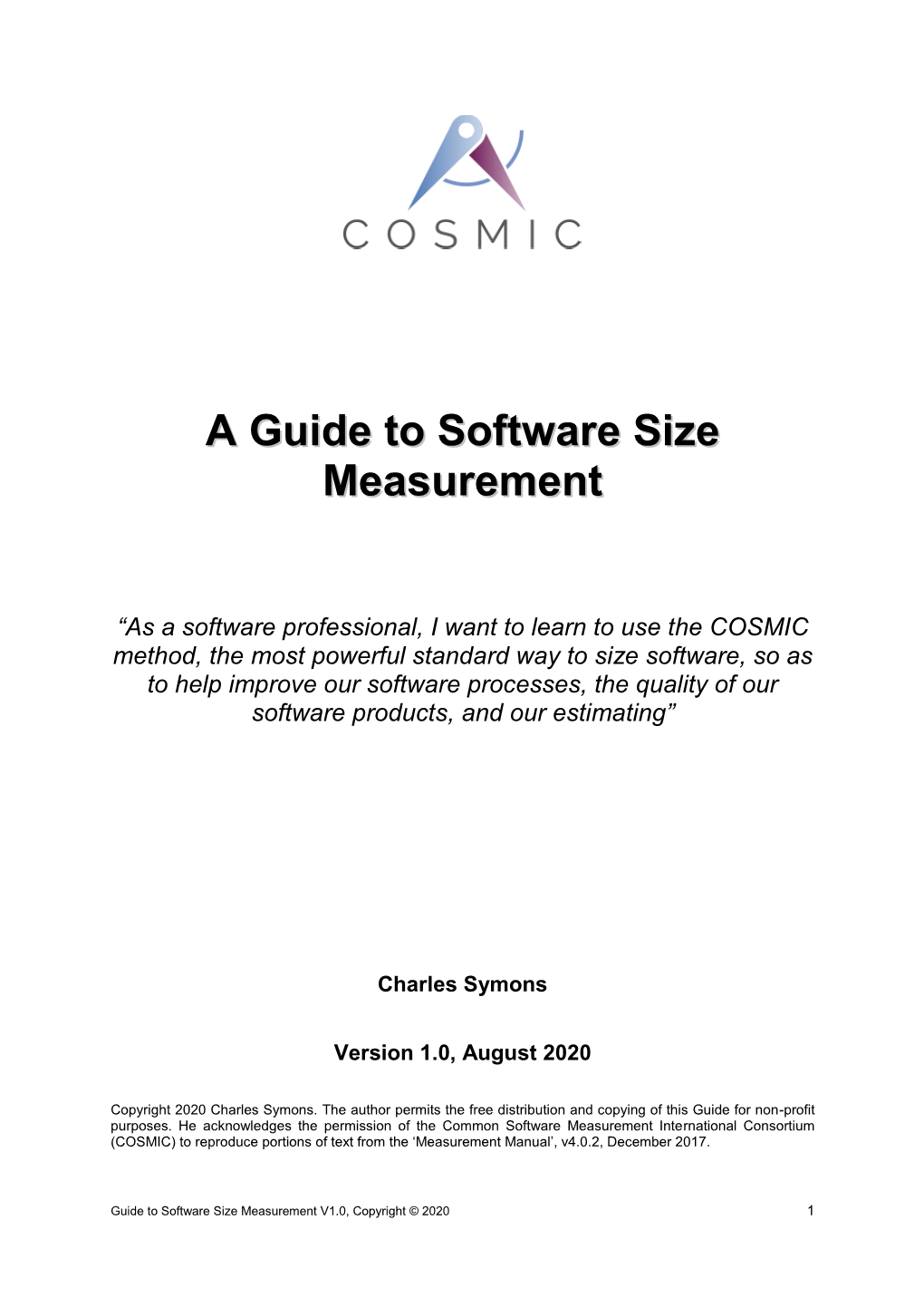 A Guide to Software Size Measurement