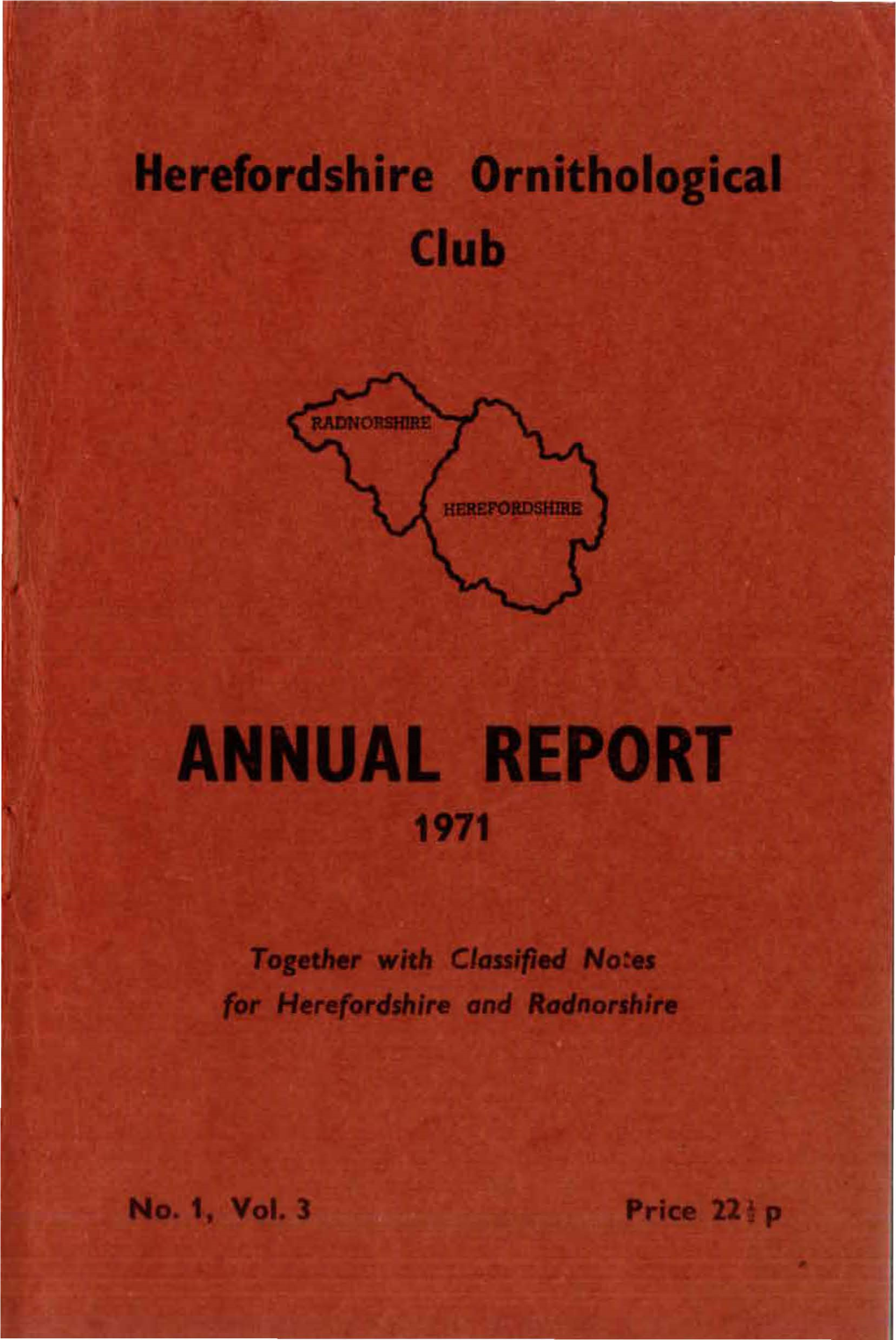 Annual Report 1971