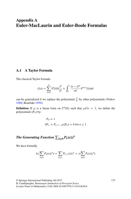 Euler-Maclaurin and Euler-Boole Formulas
