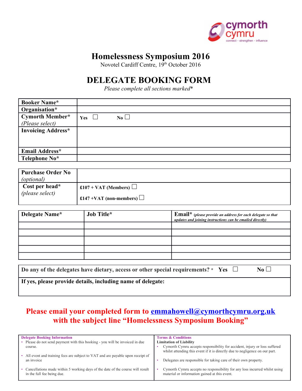 Delegate Booking Form s1