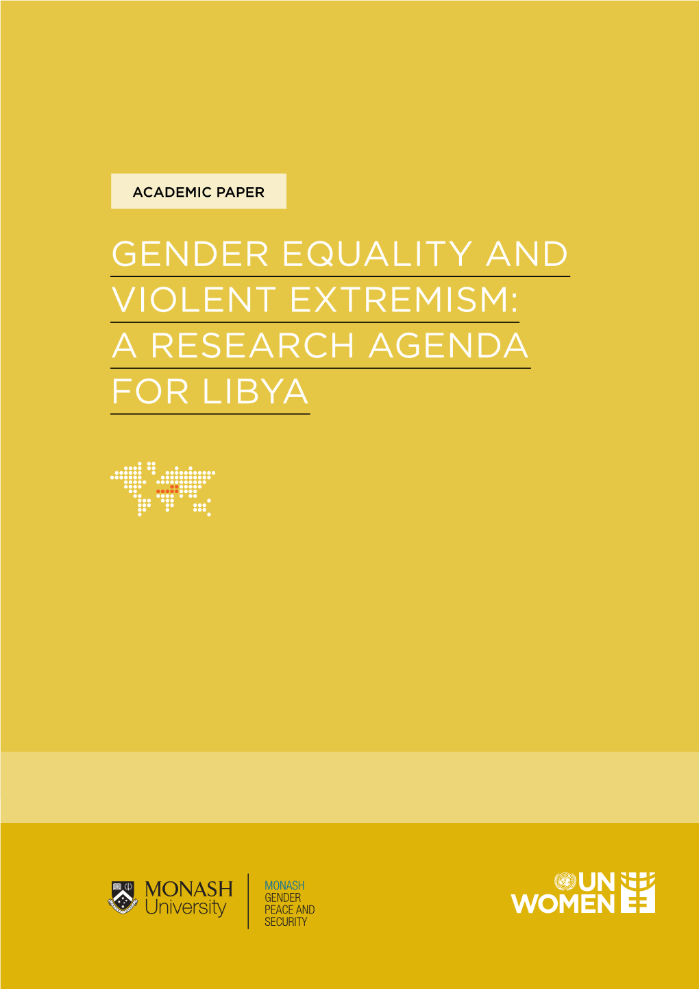 Gender Equality and Violent Extremism: a Research Agenda for Libya