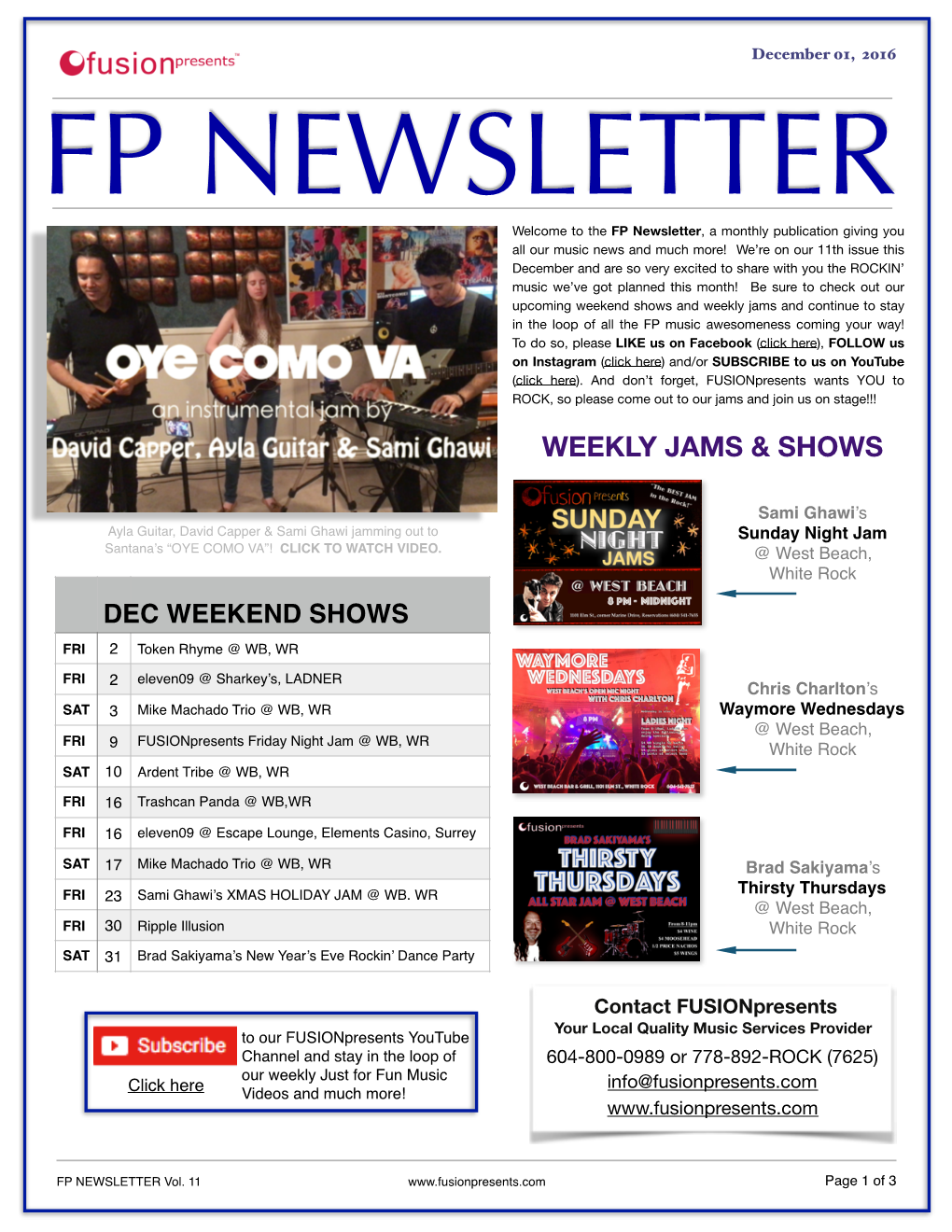 Fp Newsletter