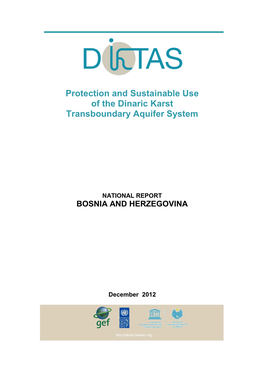 Protection and Sustainable Use of the Dinaric Karst Transboundary Aquifer System