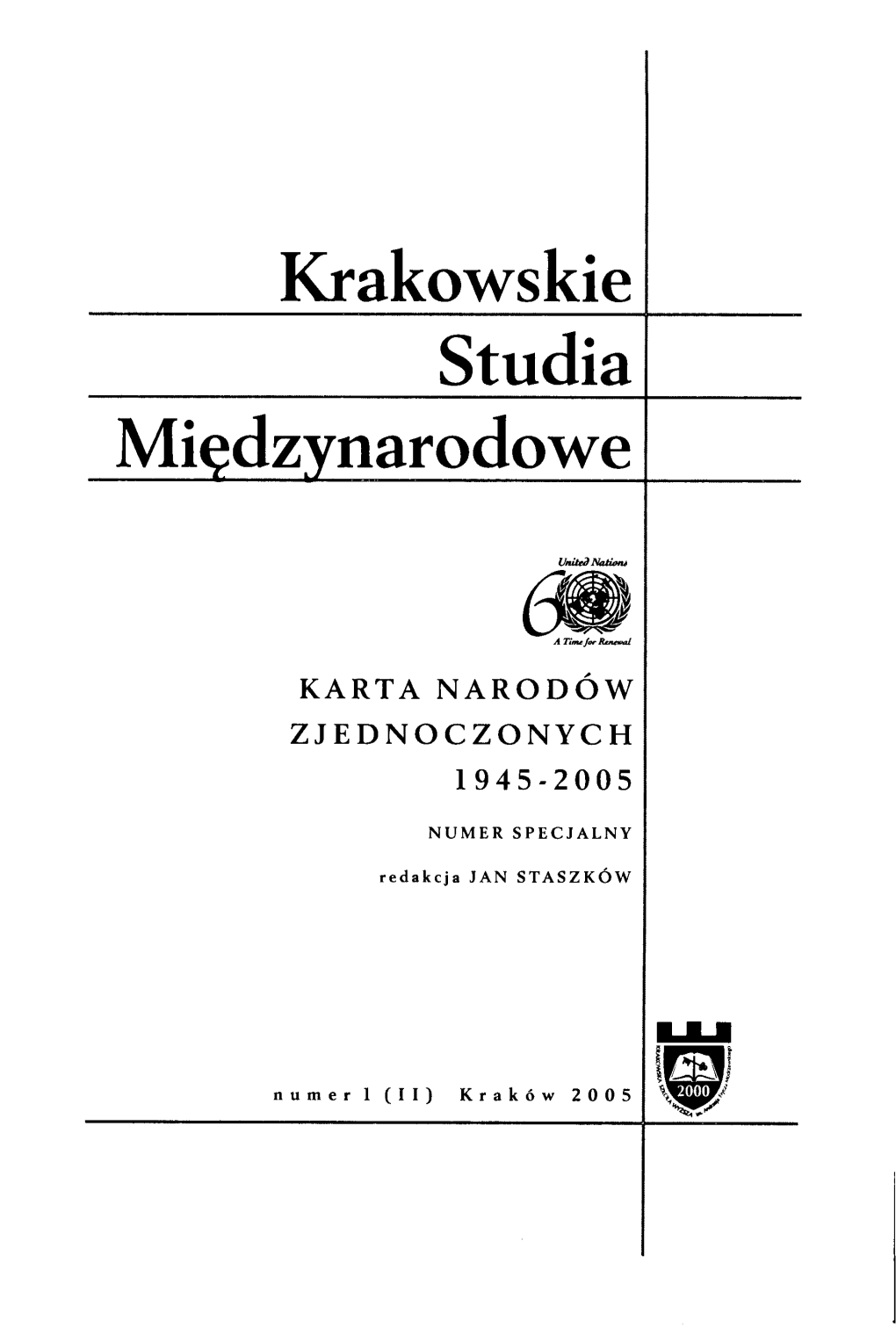 Krakowskie Studia Międzynarodowe