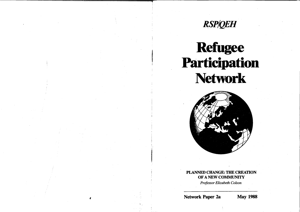 Rsplqeh Refugee Participation Network