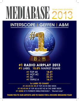 MEDIABASE Y Ear-End Chart