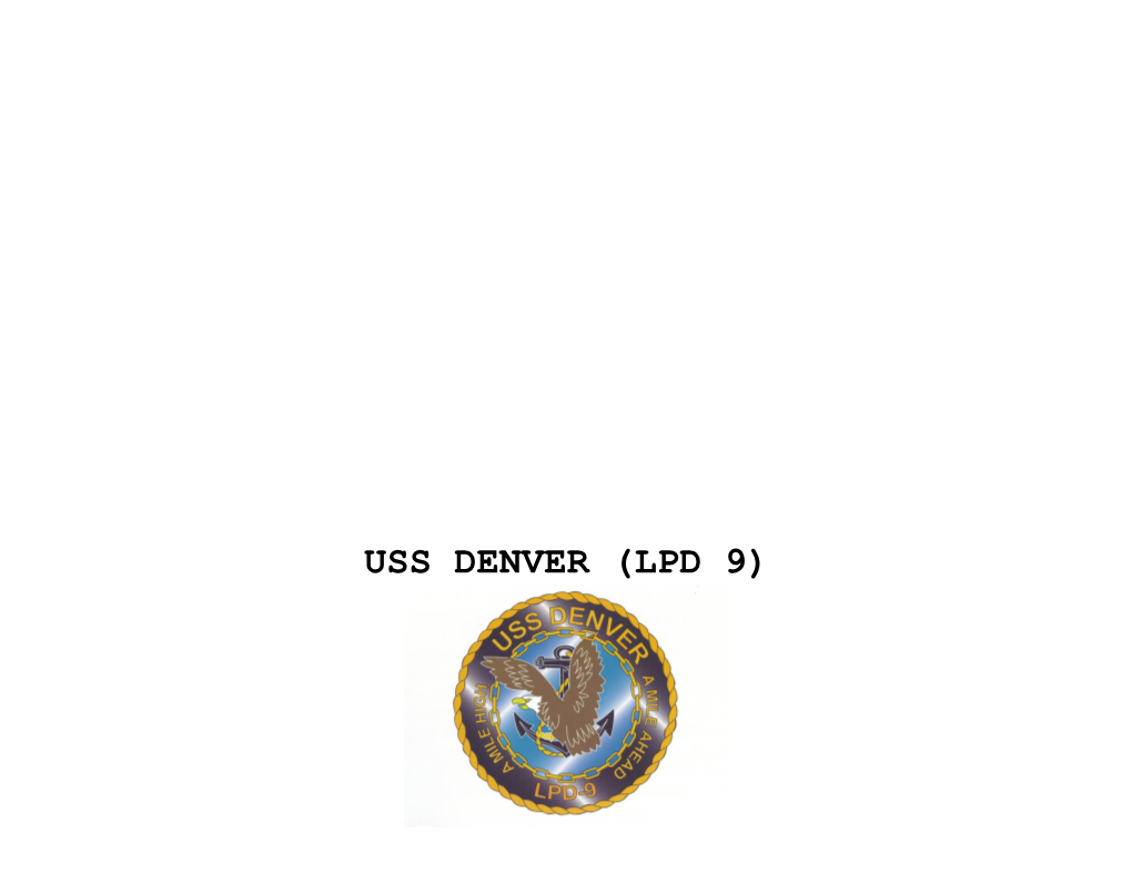 Uss Denver (Lpd 9)
