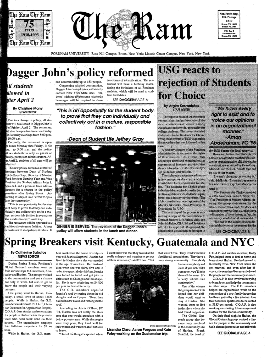 'Agger John's Policy Reformed USG Reacts to Rejection of Students For