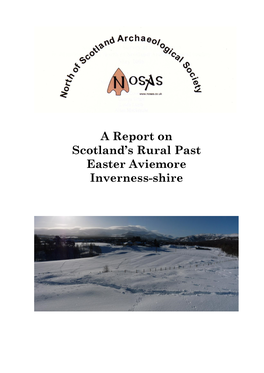 A Report on Scotland's Rural Past Easter Aviemore