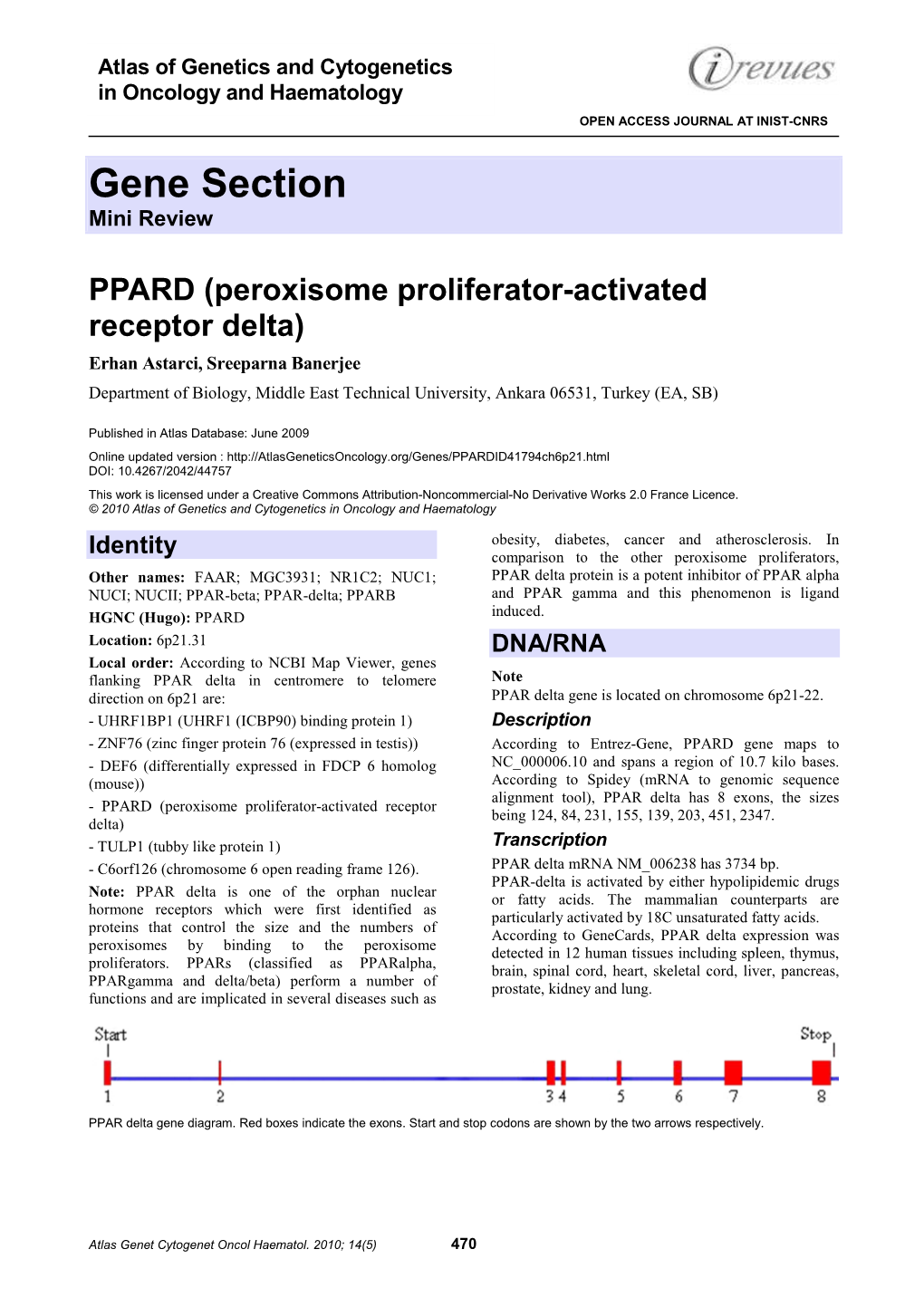 Peroxisome Proliferator-Activated Receptor Delta