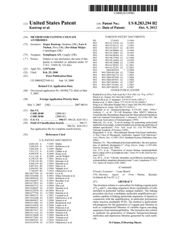 (12) United States Patent (10) Patent N0.: US 8,283,294 B2 Kastrup Et A]