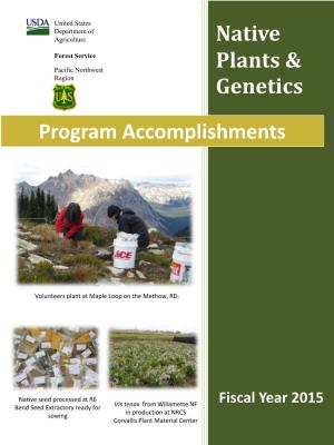 Native Plants and Genetics Program