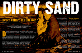 Dirty Sand: Beach Culture in Film Noir