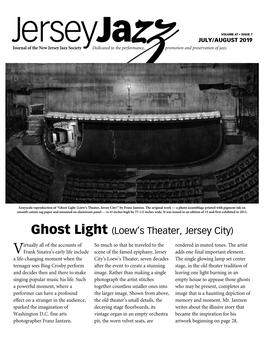 Ghost Light (Loew’S Theater, Jersey City)” by Franz Jantzen
