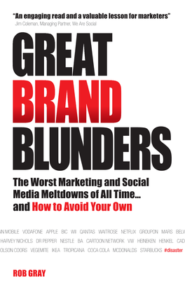 Great Brand Blunders Examines Over 150 Marketing Disasters