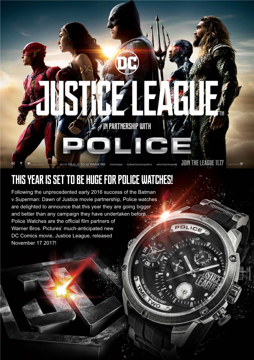 This Year Is Set to Be Huge for Police Watches!