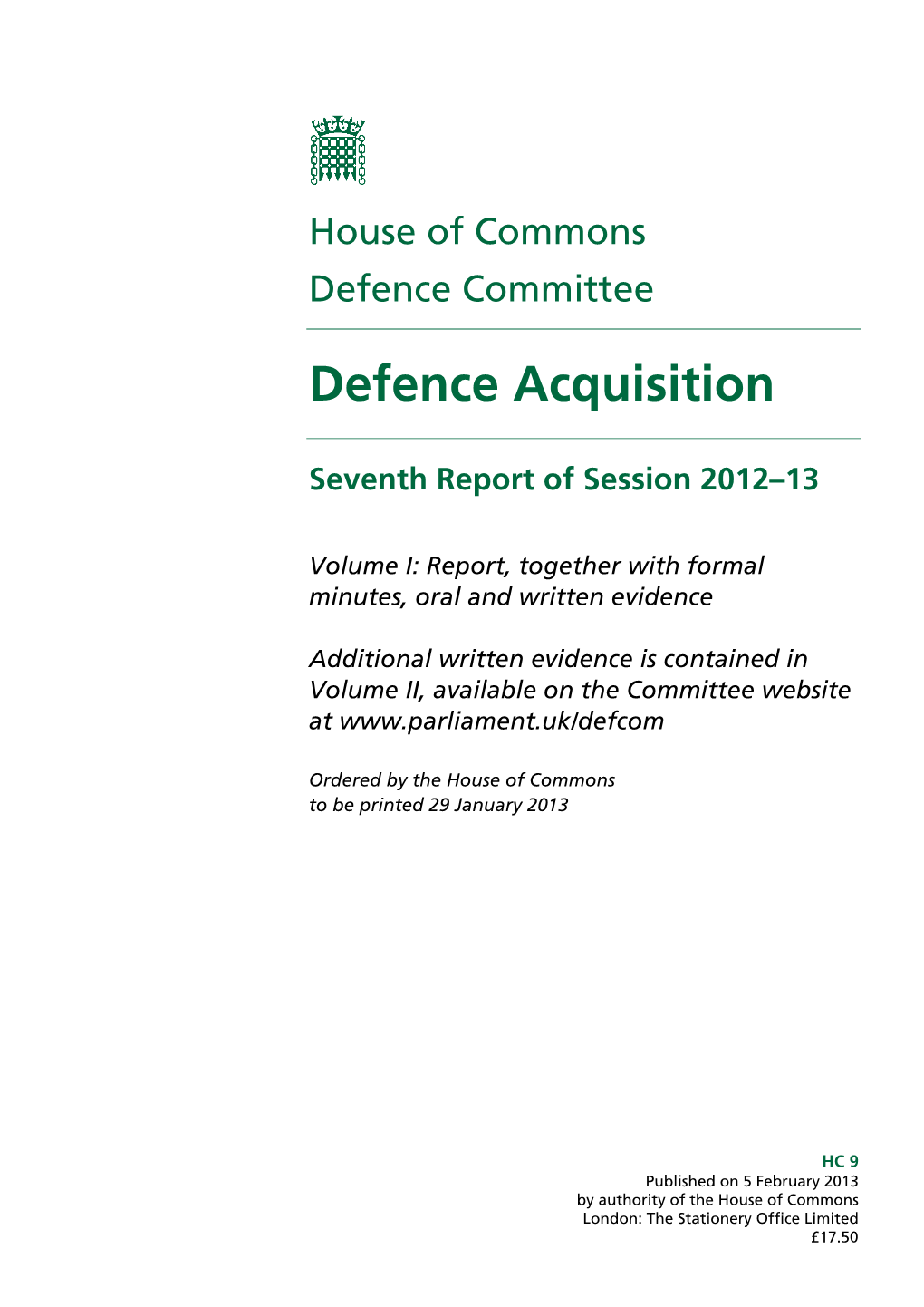 Defence Acquisition