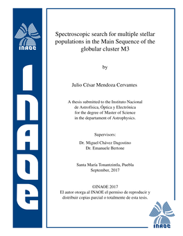 Spectroscopic Search for Multiple Stellar Populations in the Main Sequence of the Globular Cluster M3