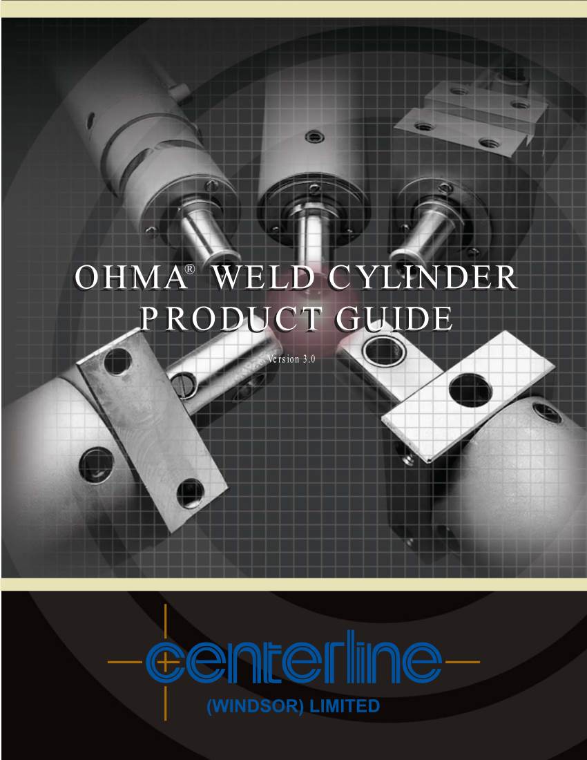 OHMA Weld Cylinder Product Guide