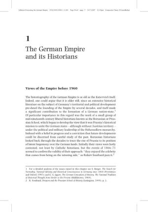 The German Empire and Its Historians