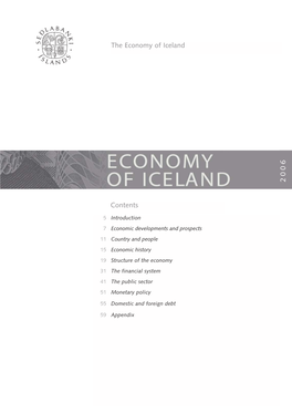 Economy of Icleand 2006
