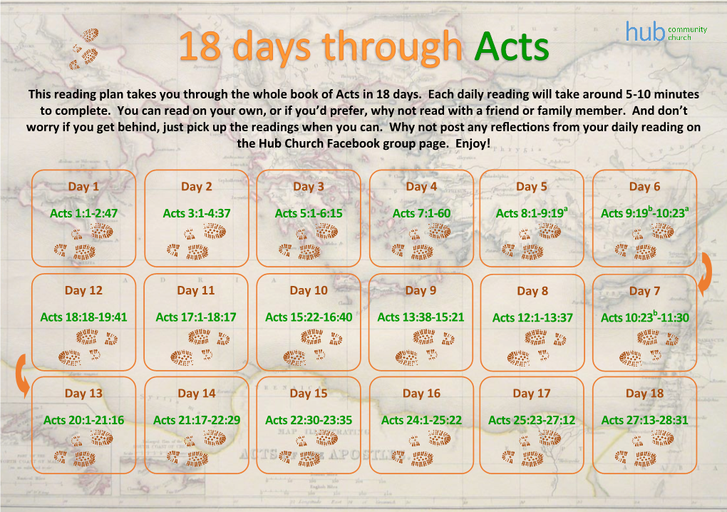 18 Days Through Acts