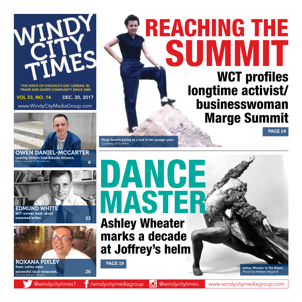 REACHING the SUMMIT WCT Profiles Longtime Activist/ Vol 33, No