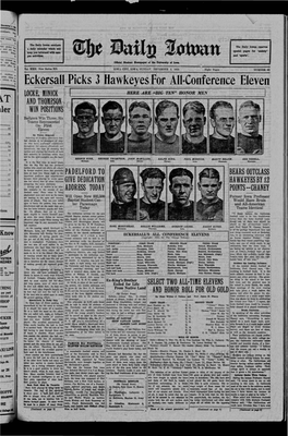 Daily Iowan (Iowa City, Iowa), 1922-12-03