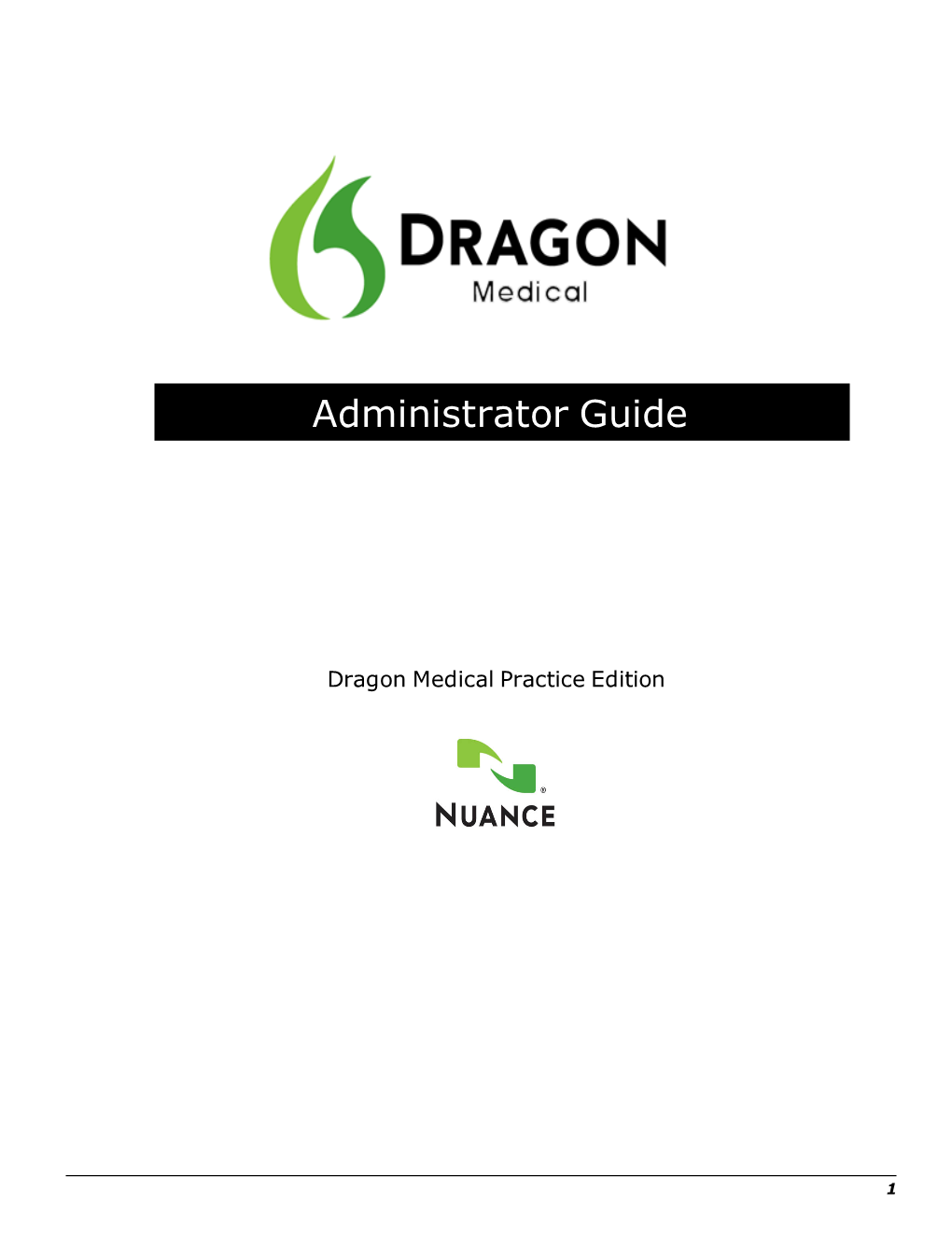 Administrator Guide, Dragon Medical Practice Edition, L-3400