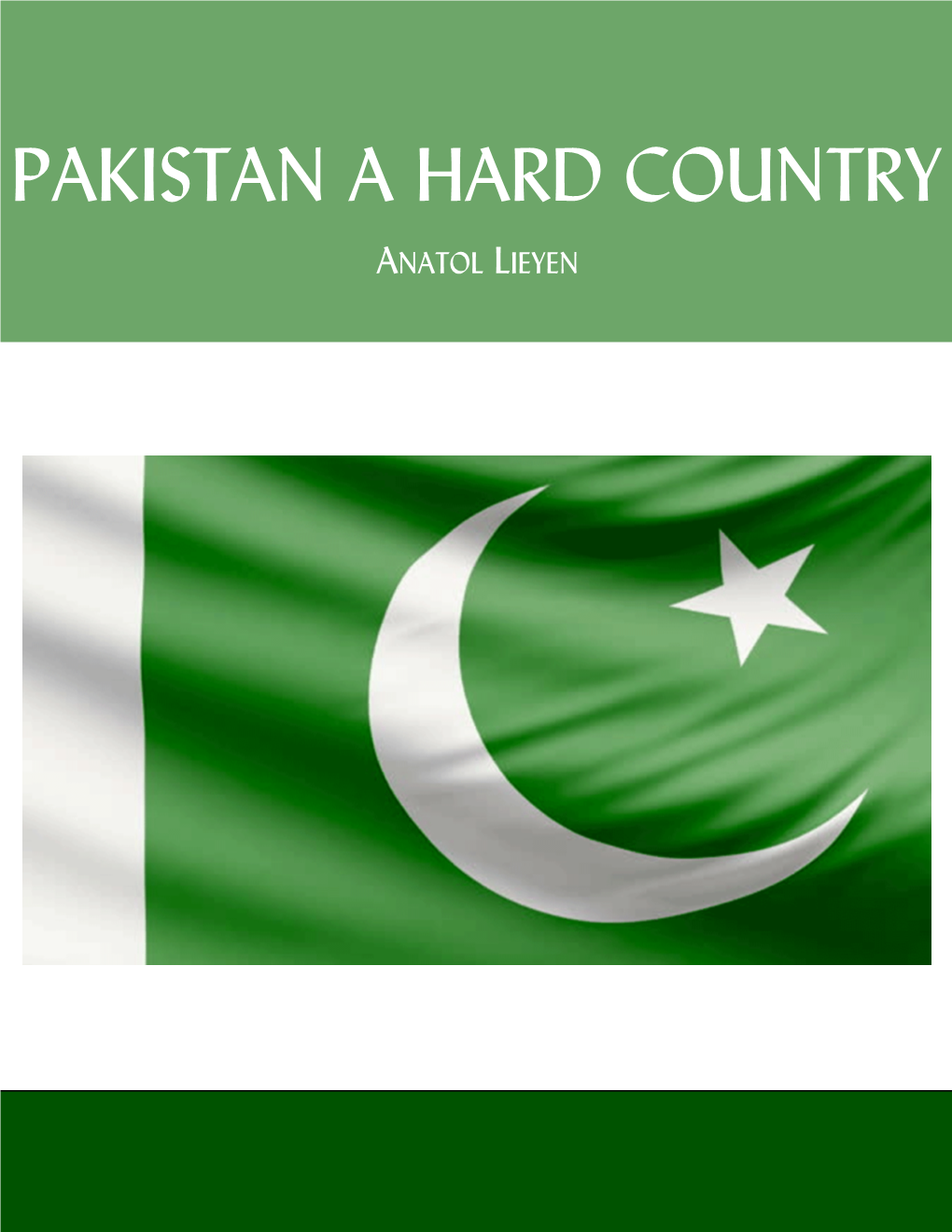 Pakistan a Hard Country