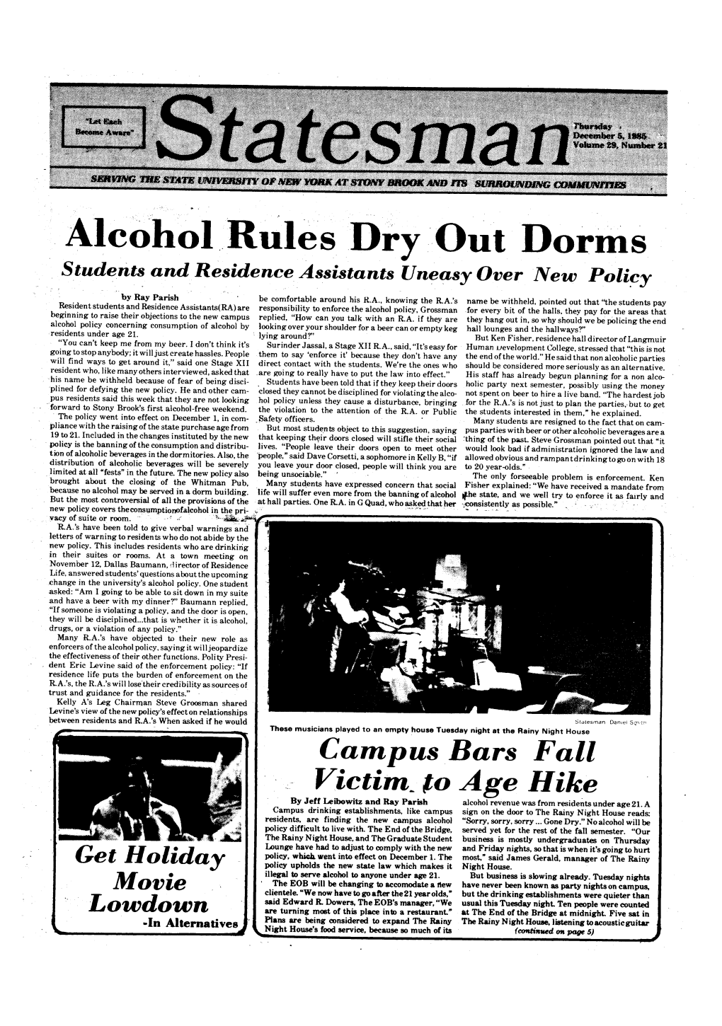 Alcohol a Rulens Dry out Dorms