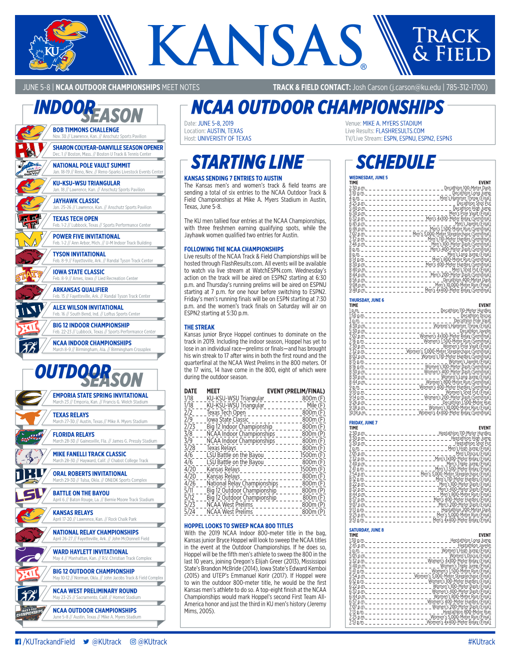 Season Indoor Ncaa Outdoor