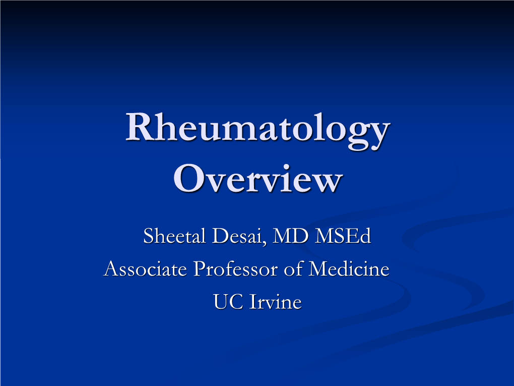 Community-Rheumatology-Talk