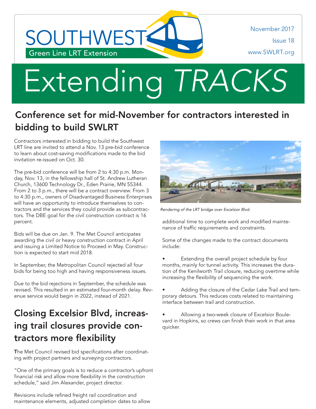 Extending Tracks Issue 16, February 2017