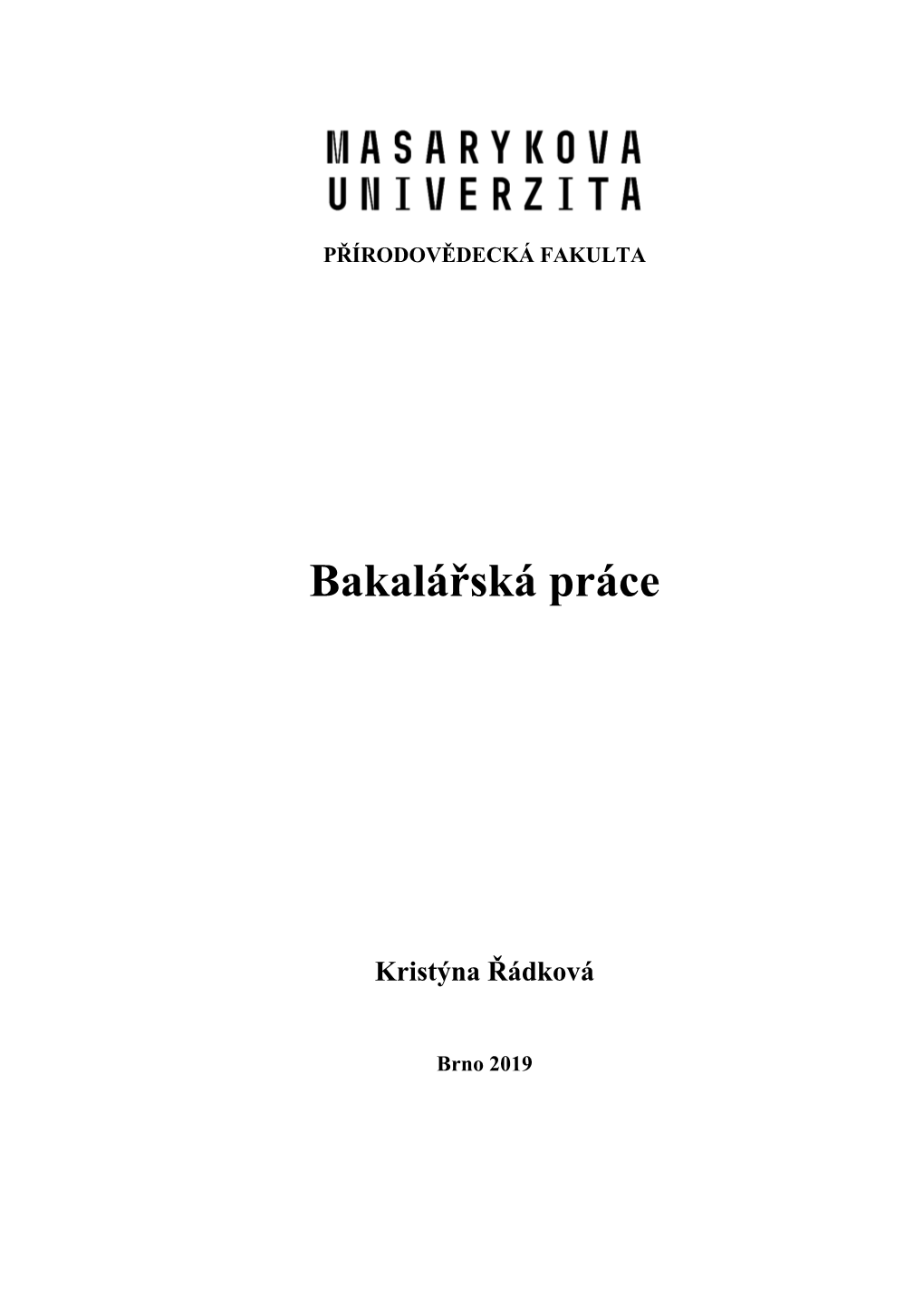 Diverzita Vodního Hmyzu Nové Kaledonie Bakalářská Práce