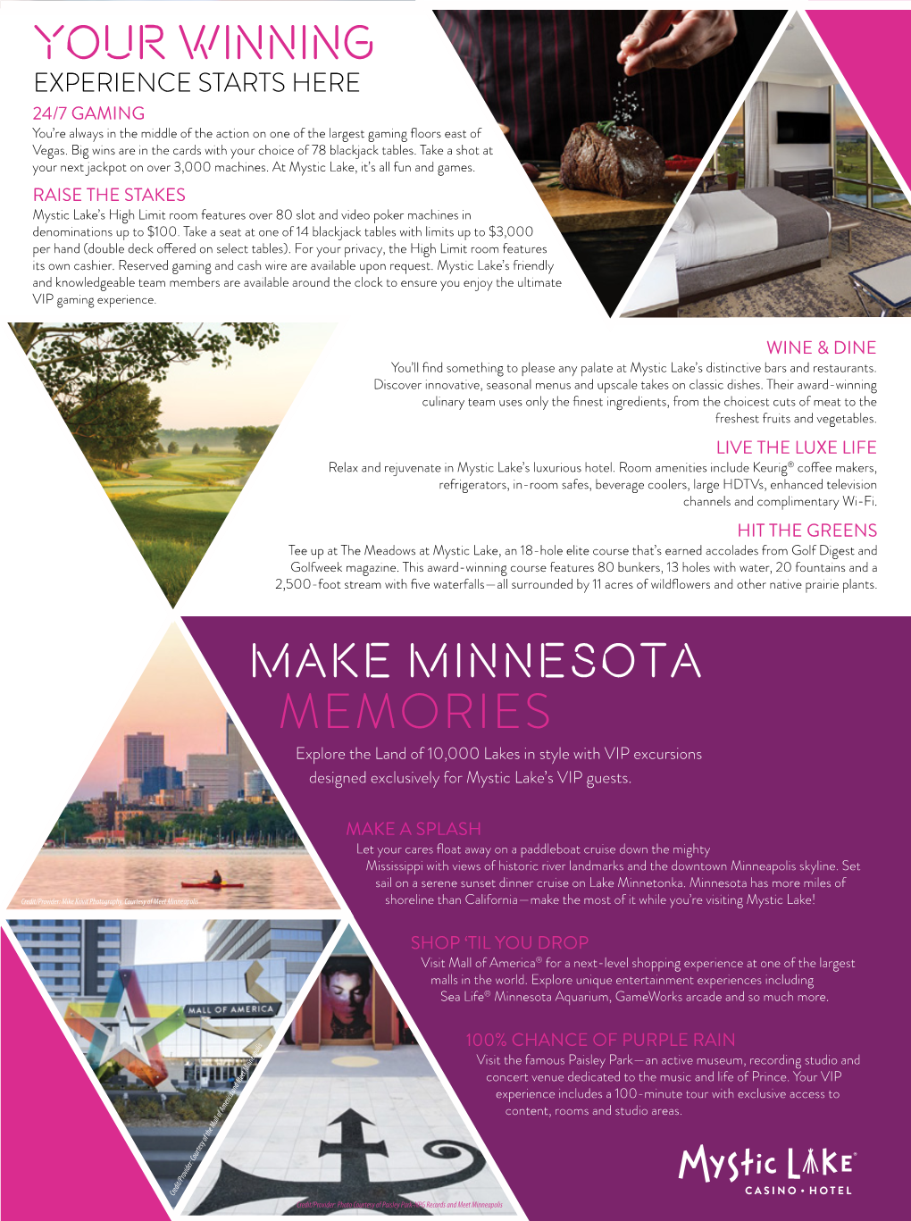 Your Winning Make Minnesota Memories