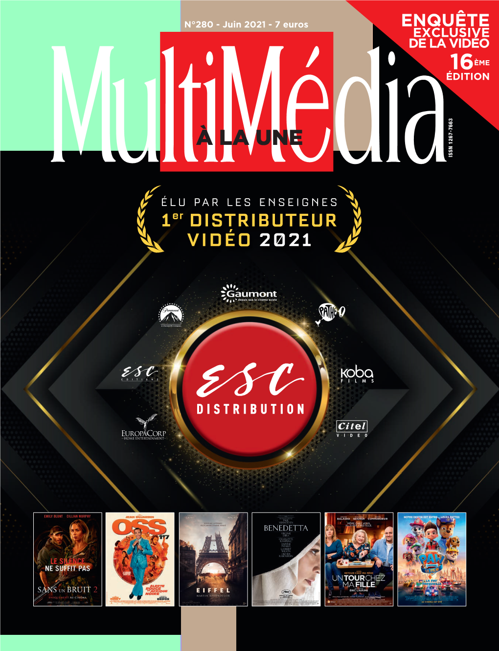 1Er DISTRIBUTEUR VIDÉO 2021