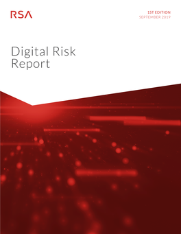 2019 RSA Digital Risk Report