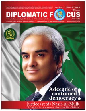 June 2018 Volume 09 Issue 06 “Publishing from Pakistan, United Kingdom/EU & Will Be Soon from UAE ”