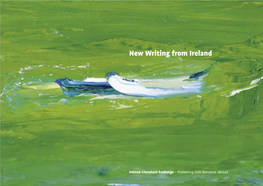 New Writing from Irelandfromwriting New New Writing from Ireland Ireland Literatureirelandexchange
