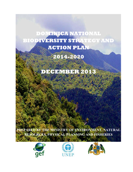 Dominica National Biodiversity Strategy and Action Plan 2014-2020