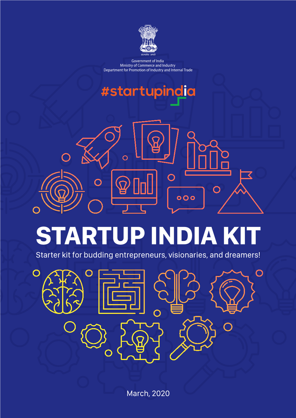 STARTUP INDIA KIT Starter Kit for Budding Entrepreneurs, Visionaries, and Dreamers!