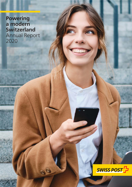 Powering a Modern Switzerland Annual Report 2020 Powering a Modern Switzerland