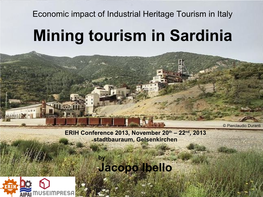 Mining Tourism in Sardinia